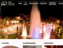 Tablet Screenshot of hotelestancia.com.br